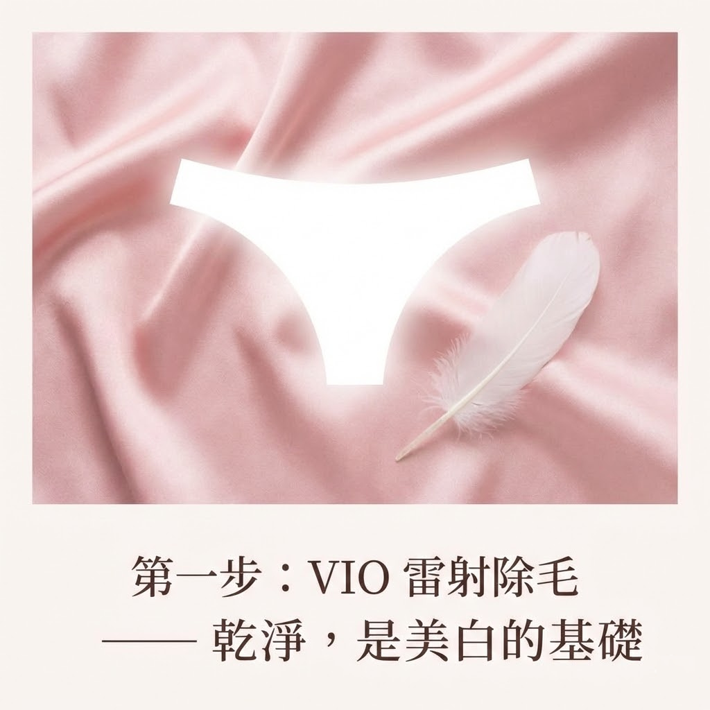VIO除毛示意圖