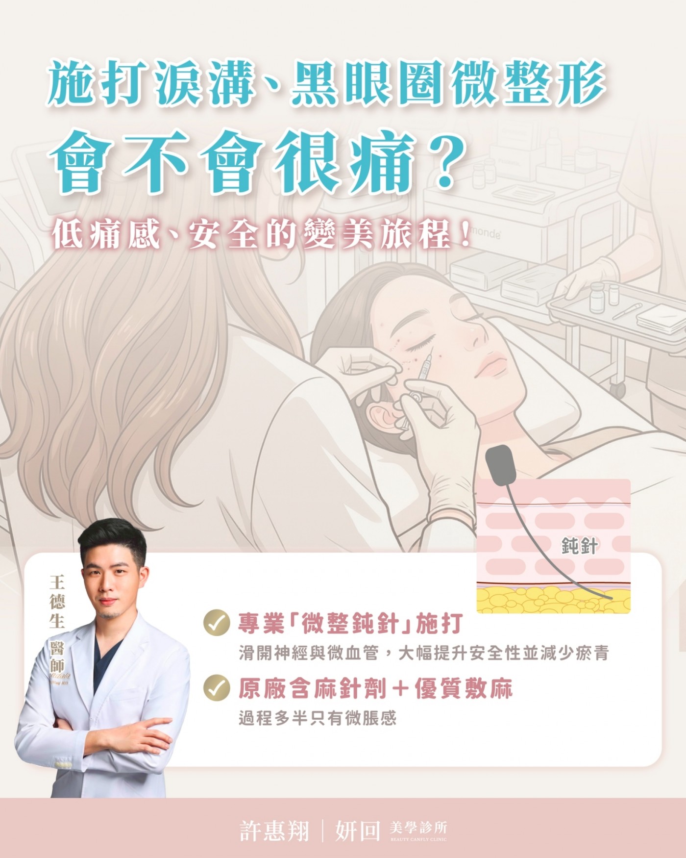 低痛感與安全防護網